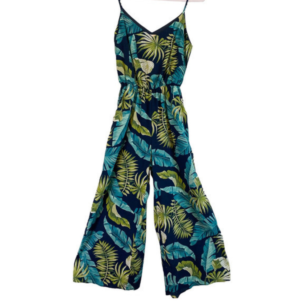 Everly Palm Leaf Jumpsuit